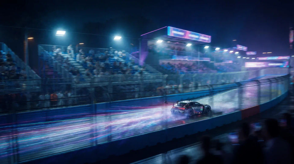 Circuito urbano nocturno