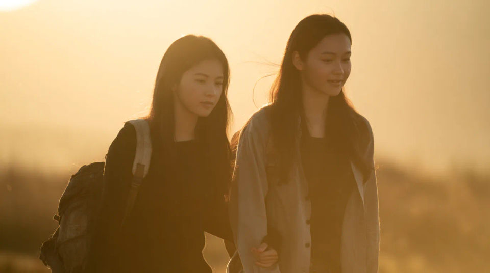 Sisters golden hour