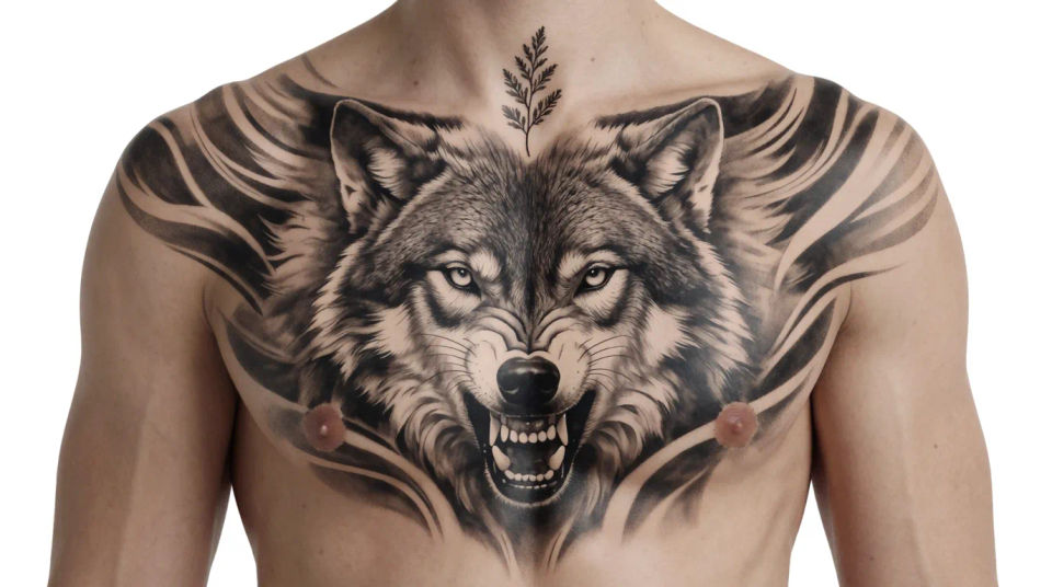 Chest piece composition