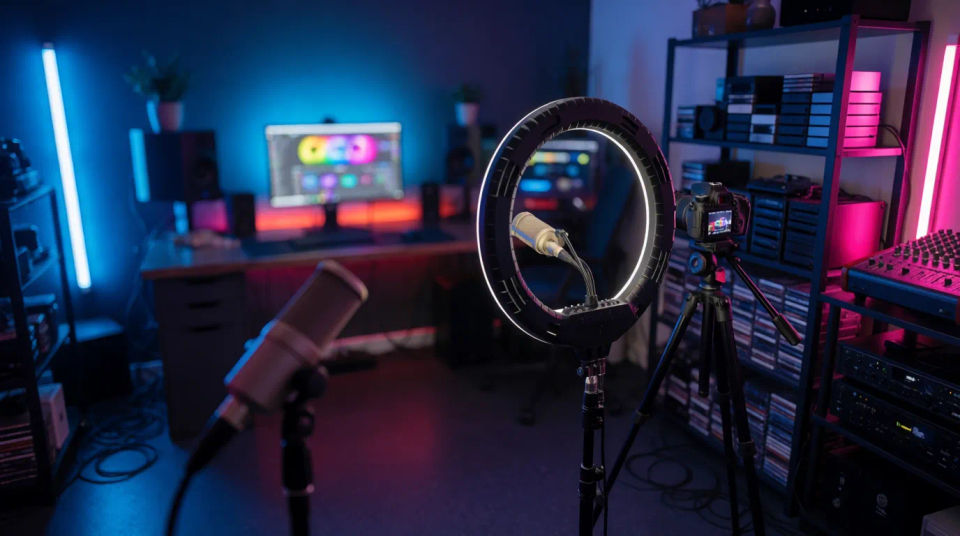 Studio setup banner