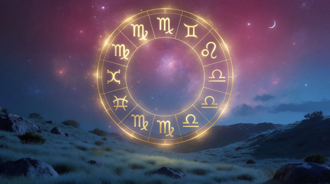 夜空之上的黄道轮盘