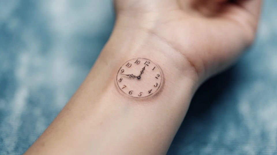 Inner wrist detail