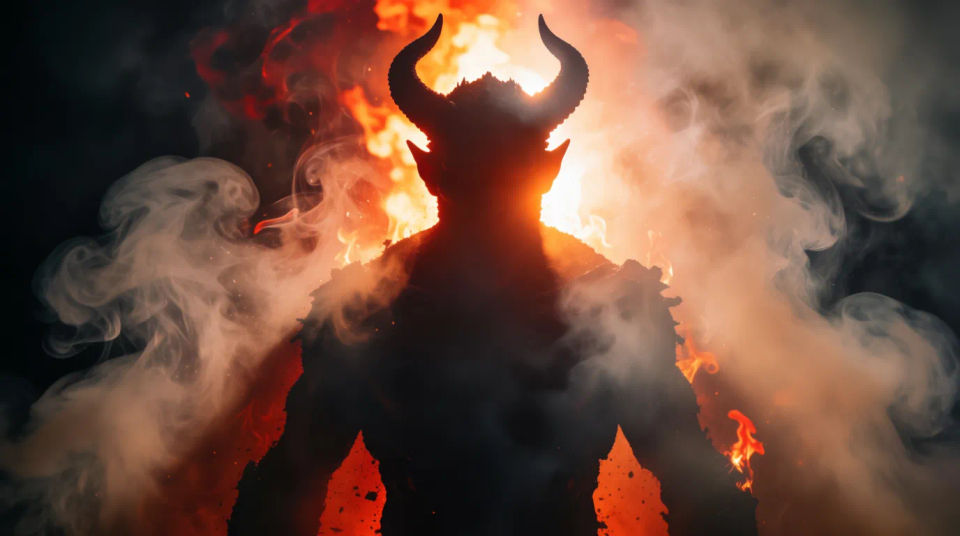 Backlit horns crop