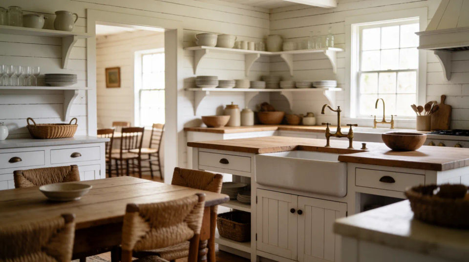 Cocina shiplap