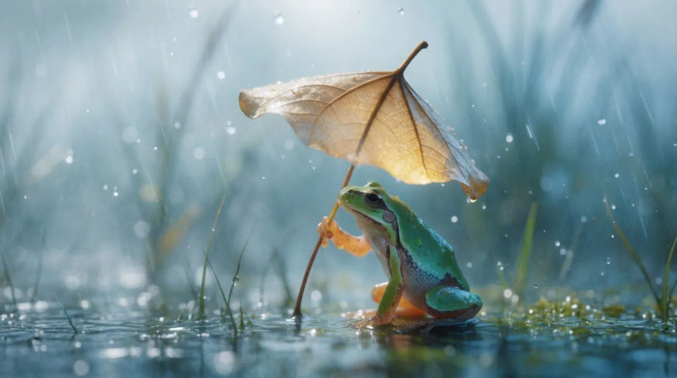 Rainy-leaf crop