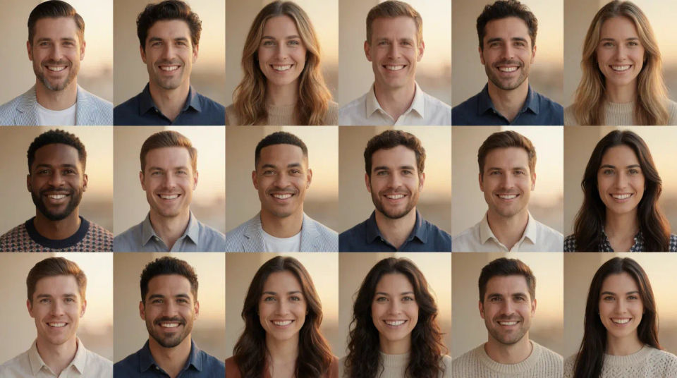 Grid split crop