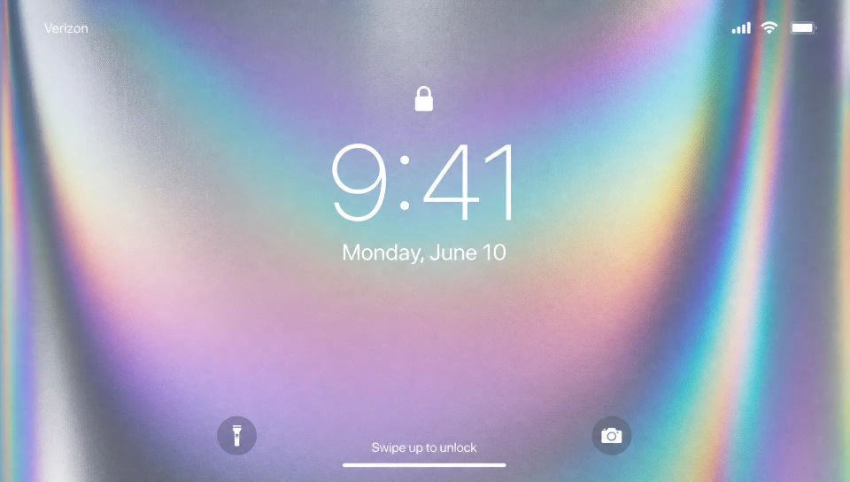 Pantalla de bloqueo del teléfono