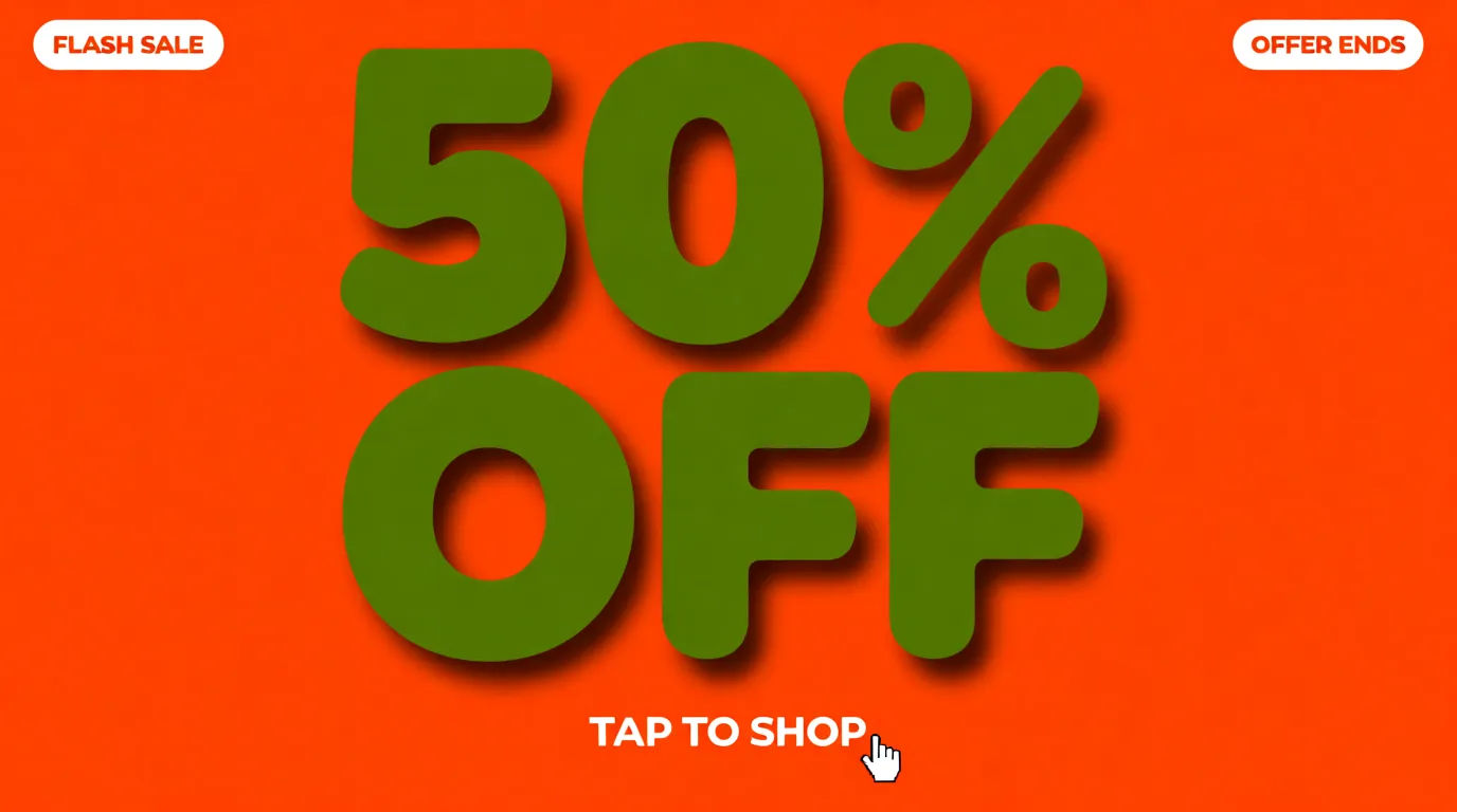 Sale and promo campaign