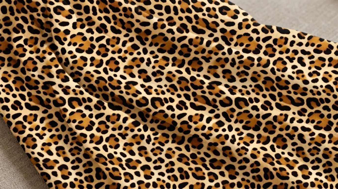 Fabric swatch drape