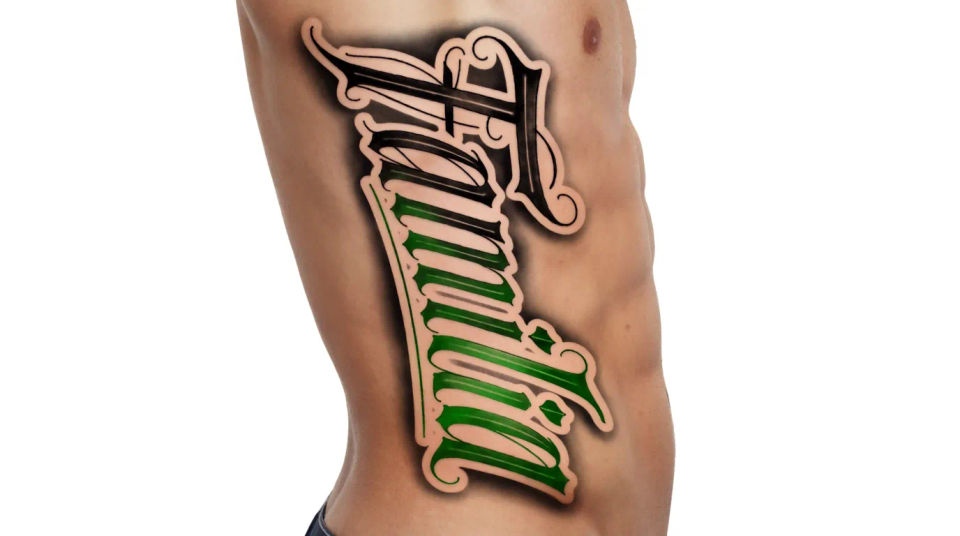 Rib or side placement