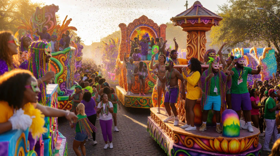Parade street panorama