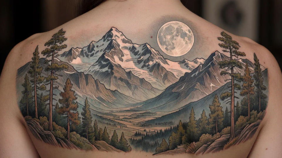 Back or shoulder blade
