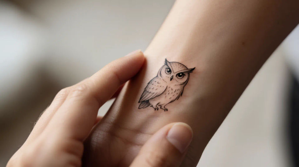Inner wrist or ankle detail