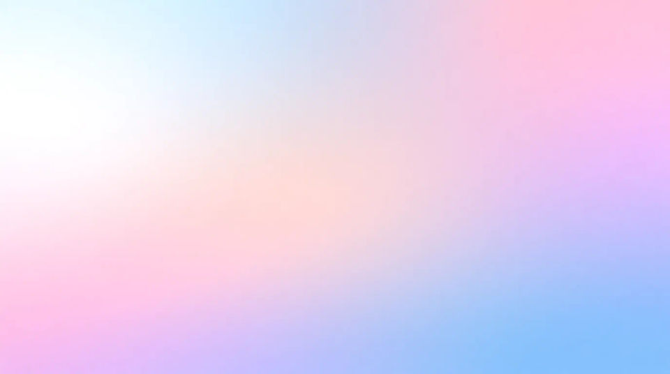 Soft gradient banner