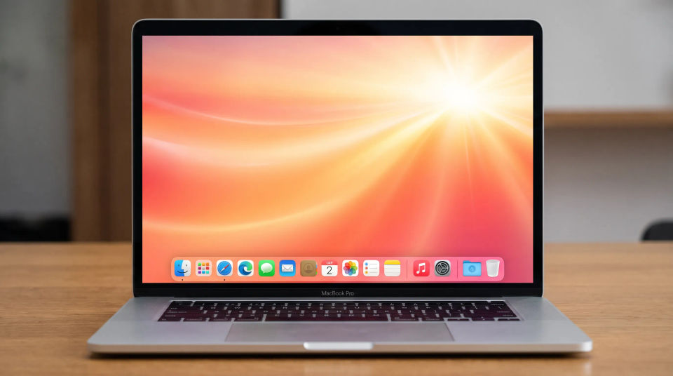 Laptop-Startbildschirm