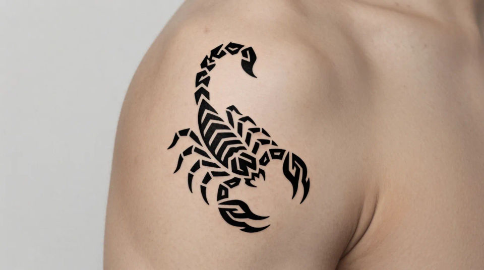 Shoulder tribal concept