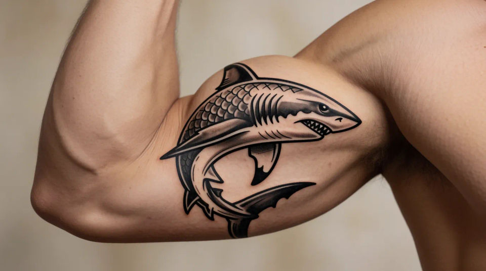 Upper arm placement