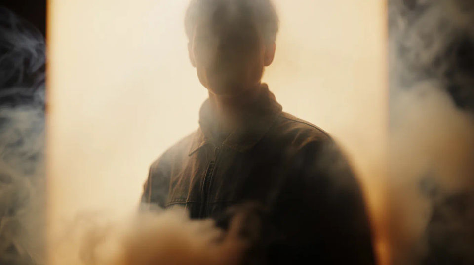 Backlit haze crop