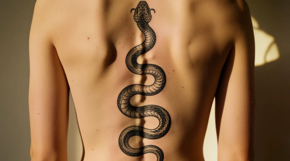 Spine or back placement