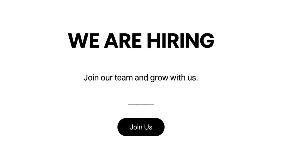 LinkedIn hiring post