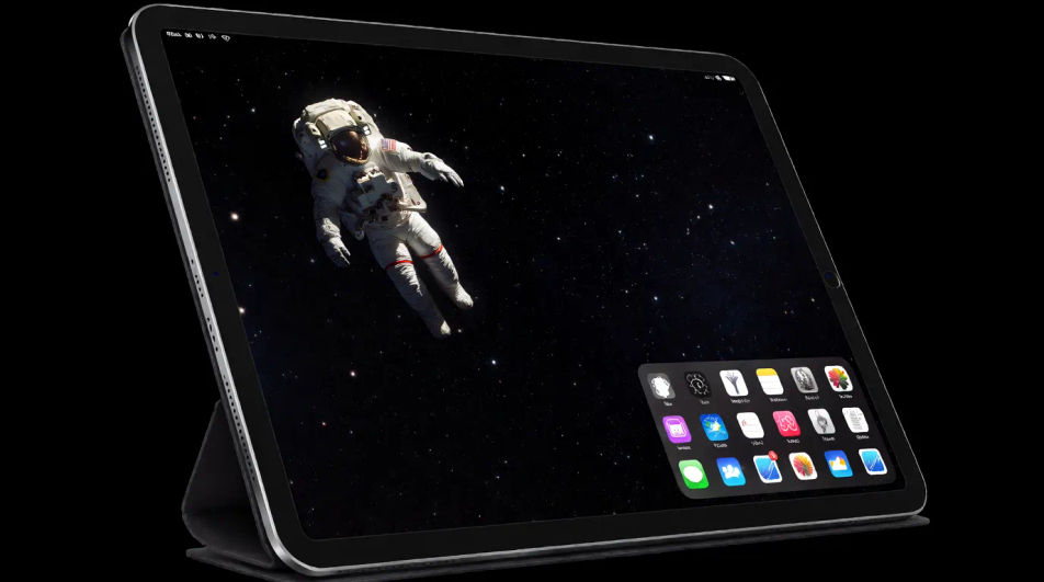 Tablet home screen