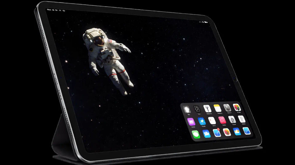 Tablet-Startbildschirm