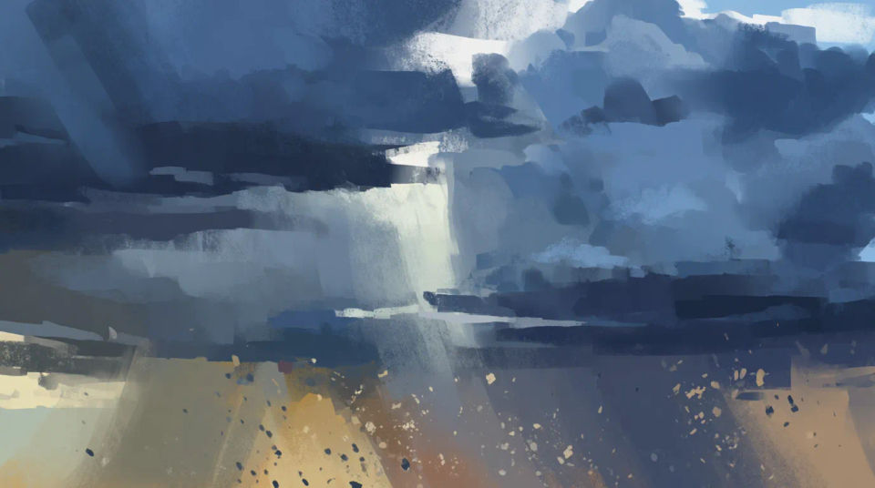 Dramatic sky
