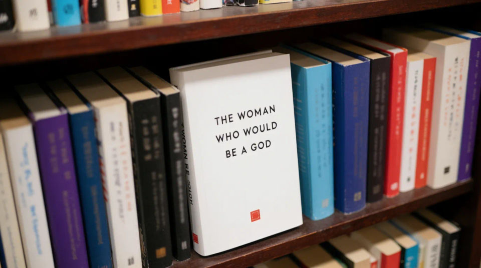 On a bookstore shelf