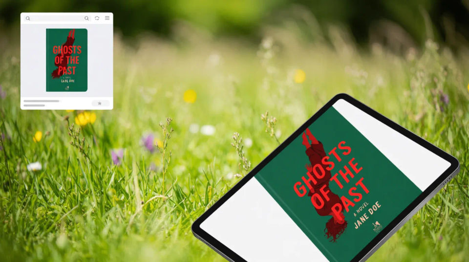 Ebook on a tablet