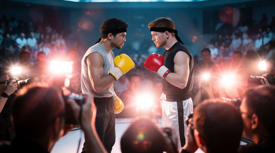 Face-off beim Wiegen
