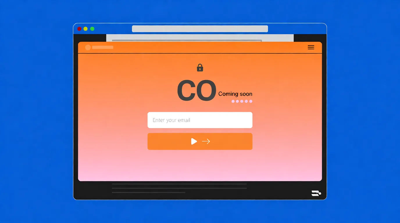 Landing page hero