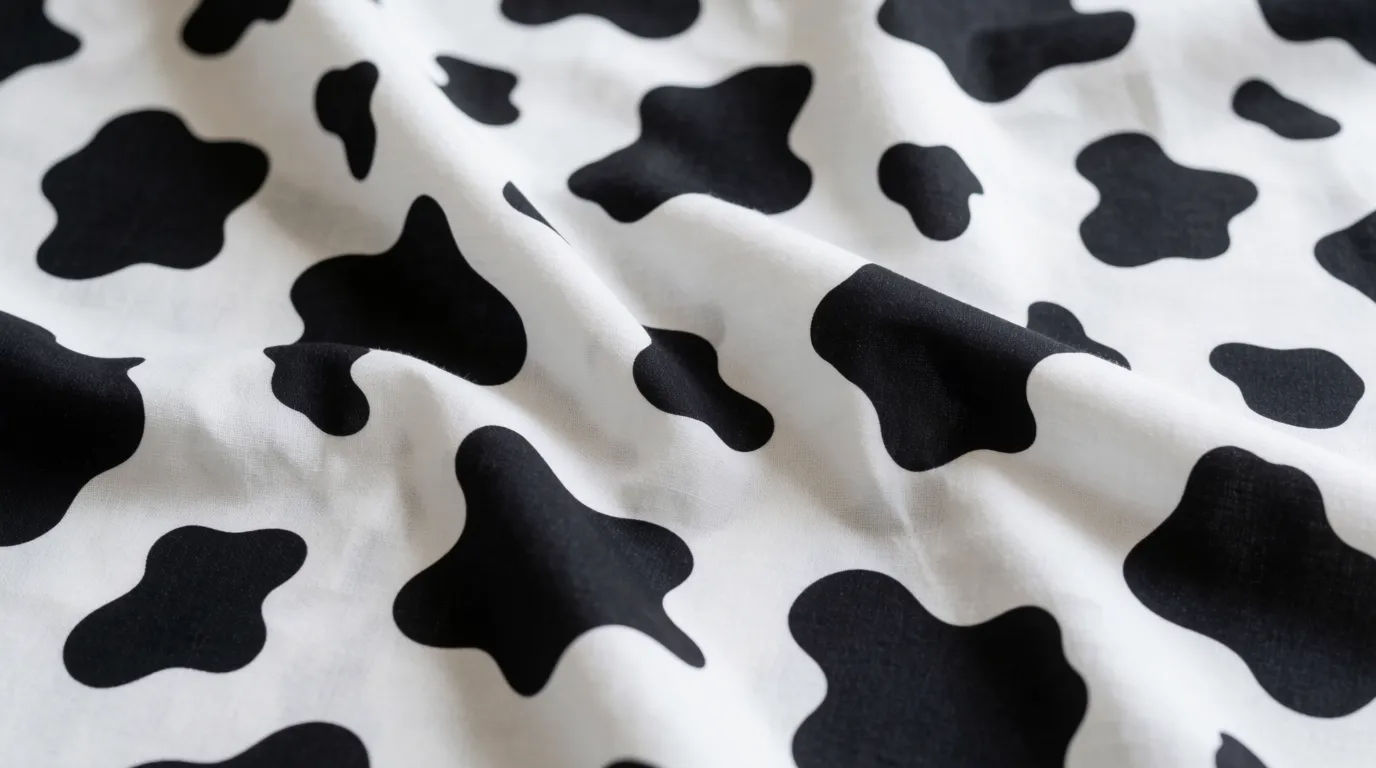 Fabric swatch drape