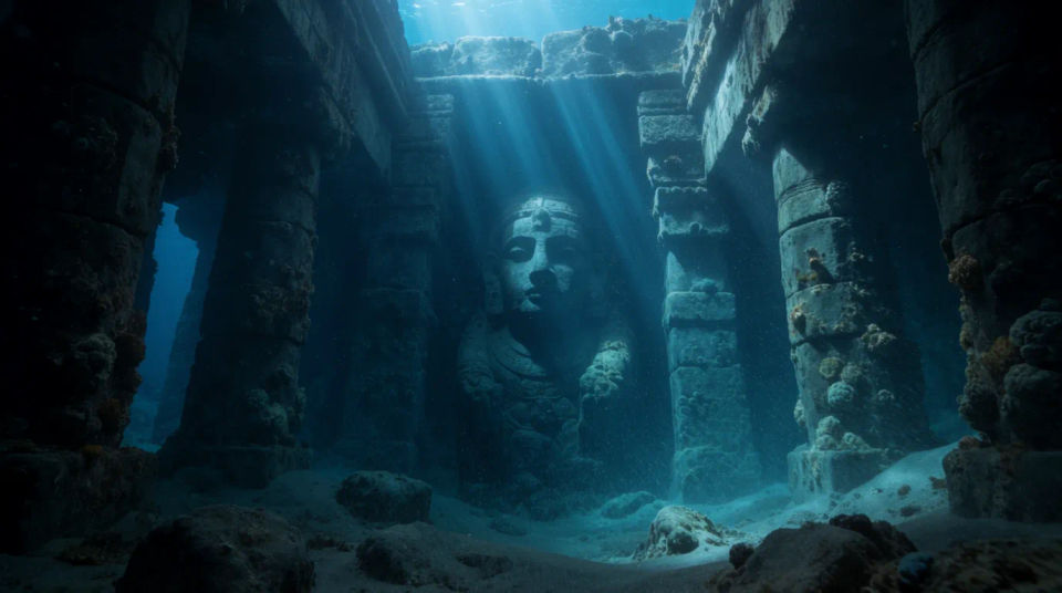 El templo de aguas profundas