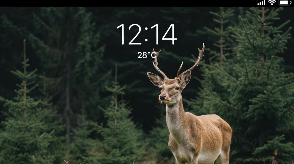 Pantalla de bloqueo del móvil
