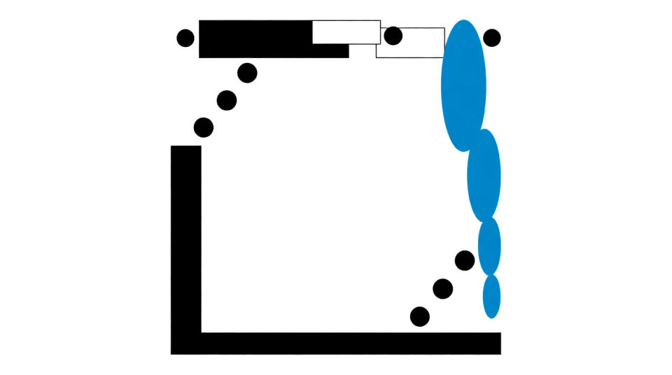 On a presentation slide