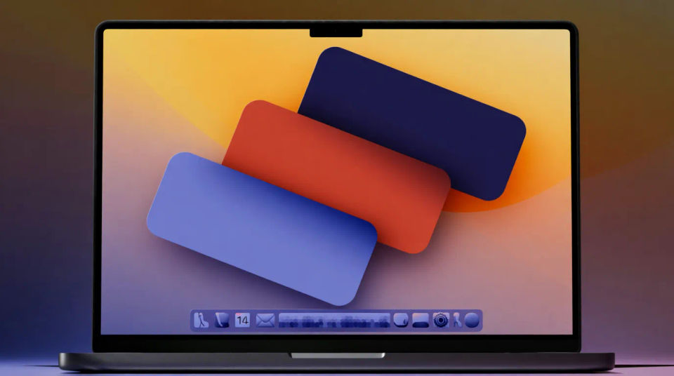 Laptop-Bildschirm