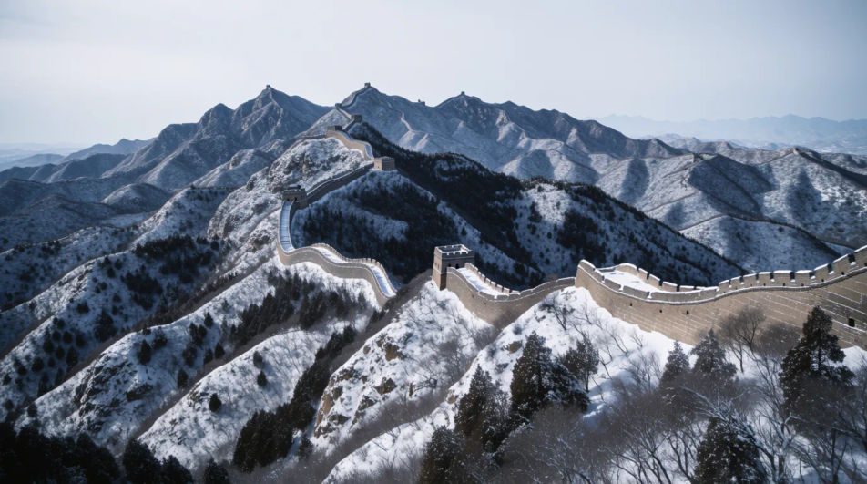 겨울의 광활함
