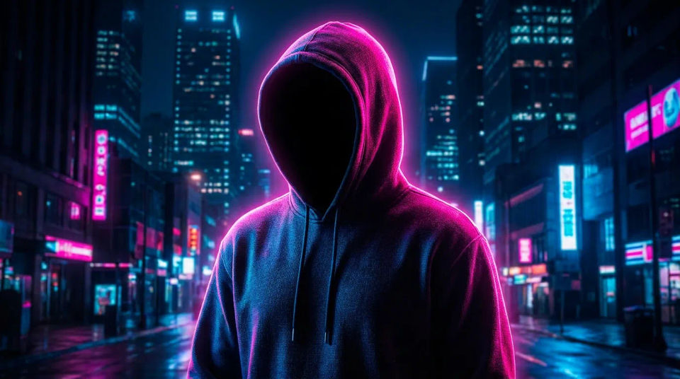 Neon-glow crop