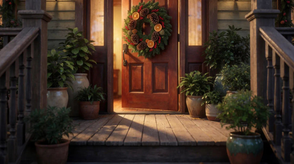Front porch welcome