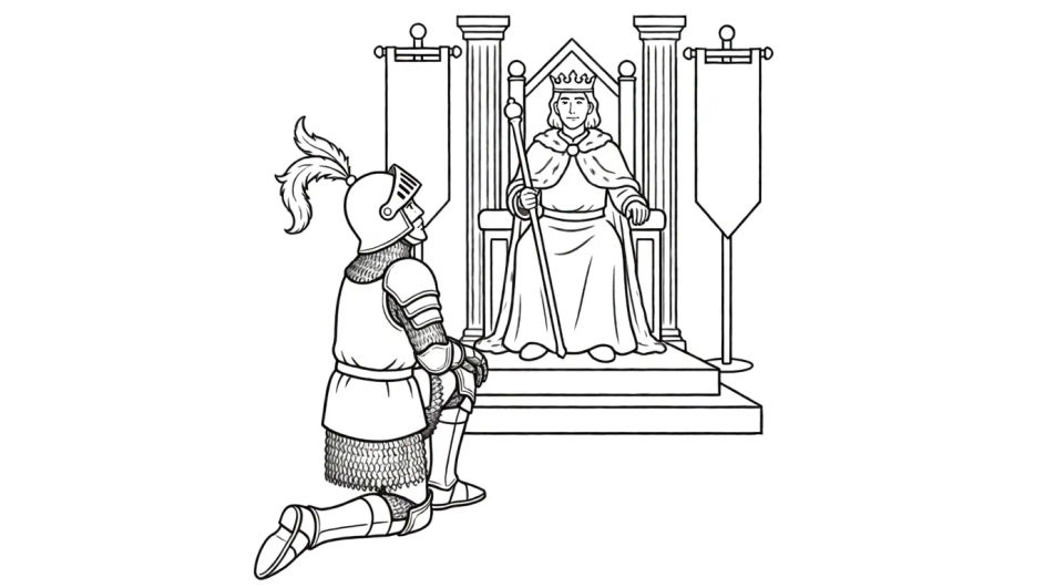 Throne room ceremony
