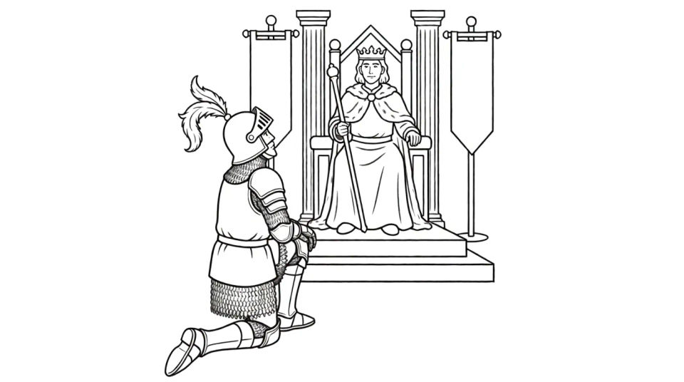 Throne room ceremony