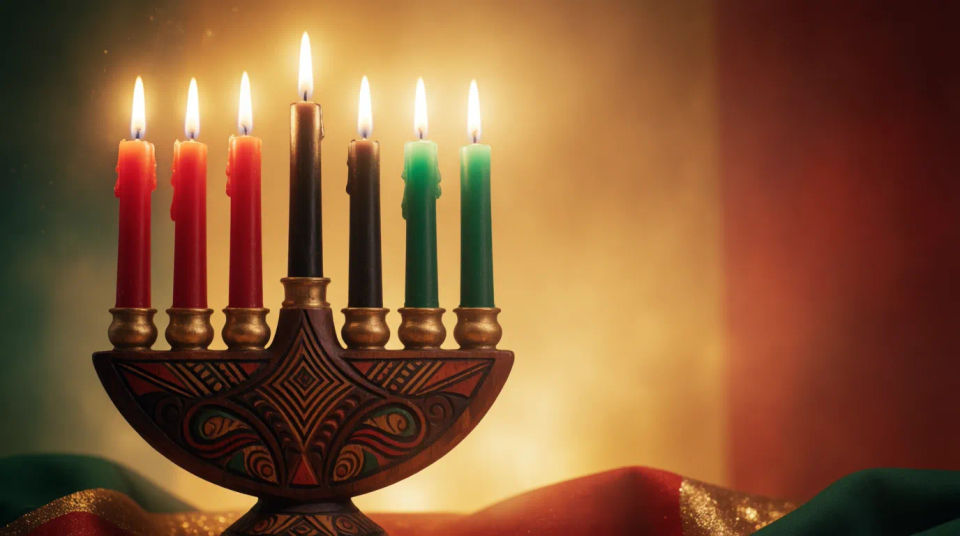 Kwanzaa greeting card