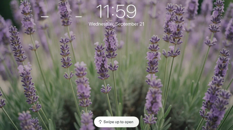 Phone lock screen