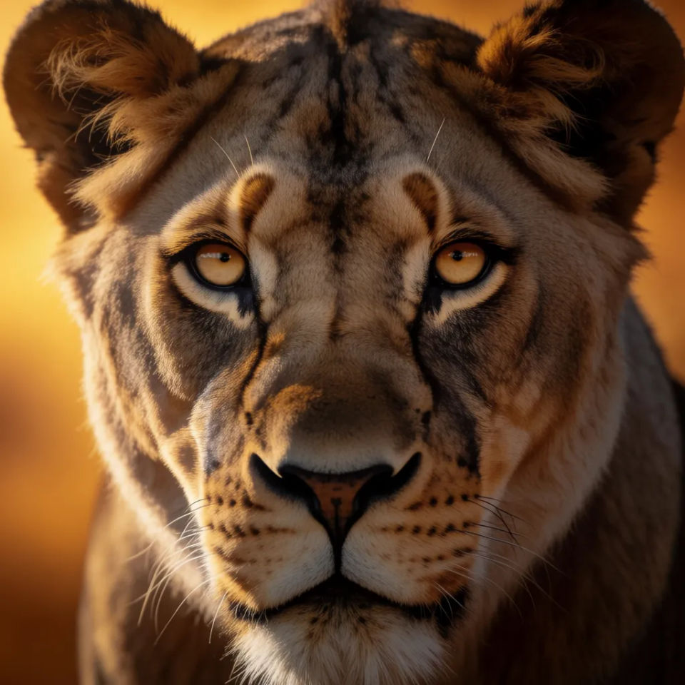 Intense-gaze crop
