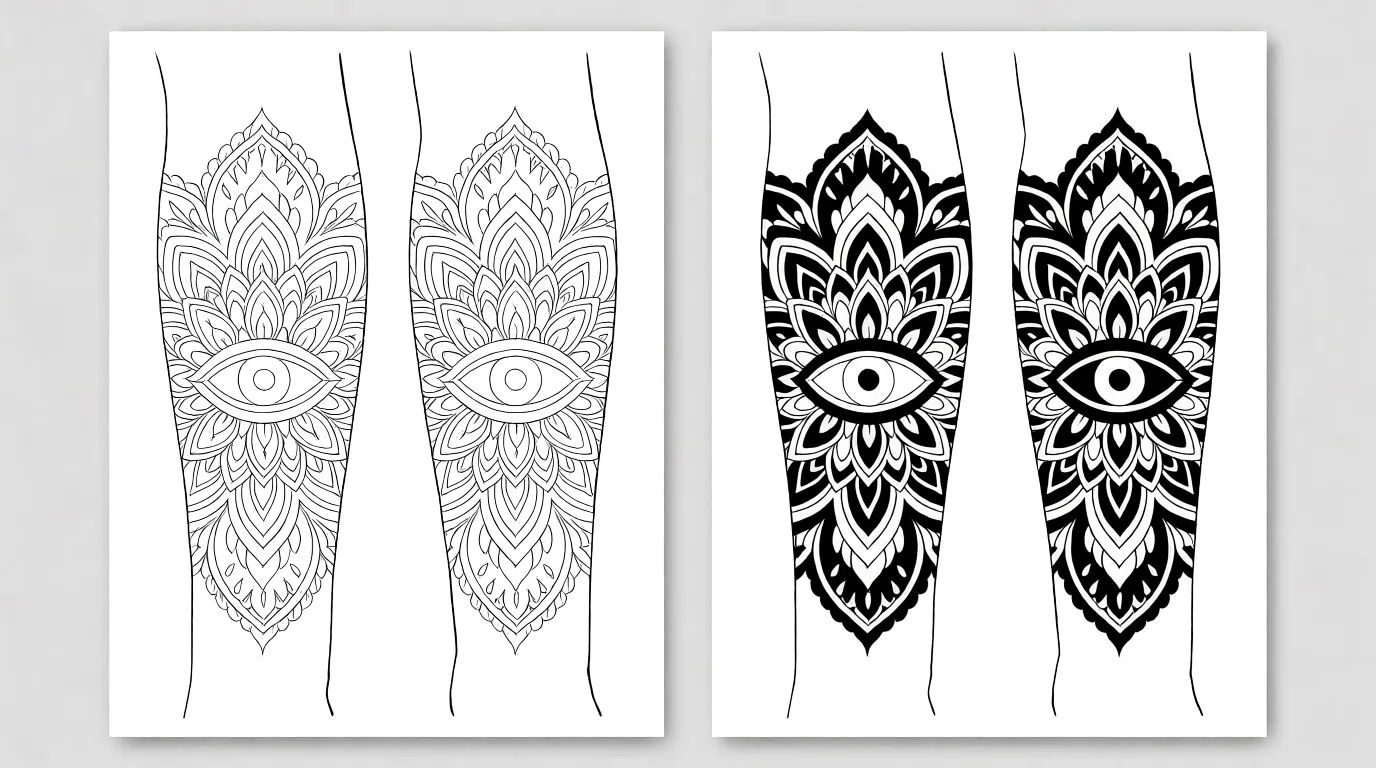 Matching forearms