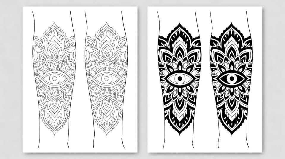 Matching forearms