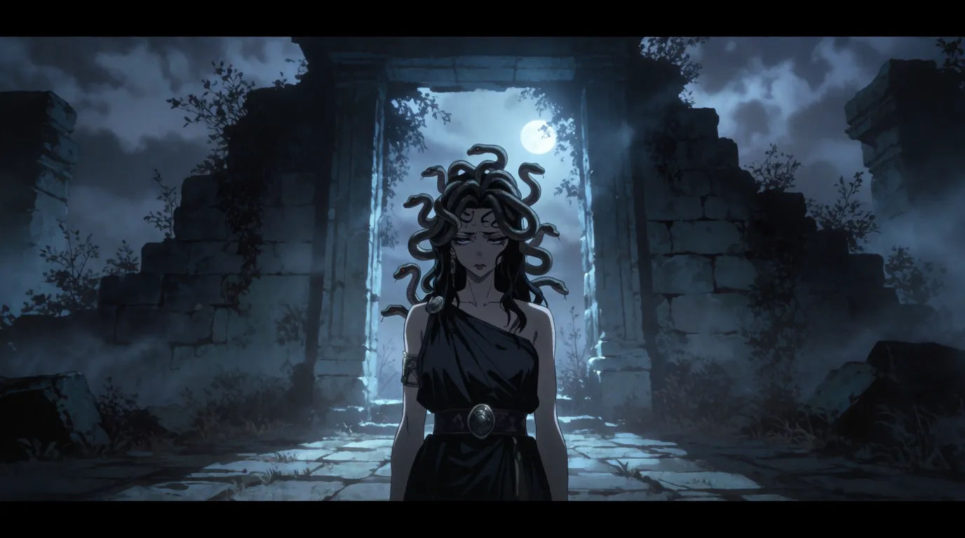 Moonlit shrine