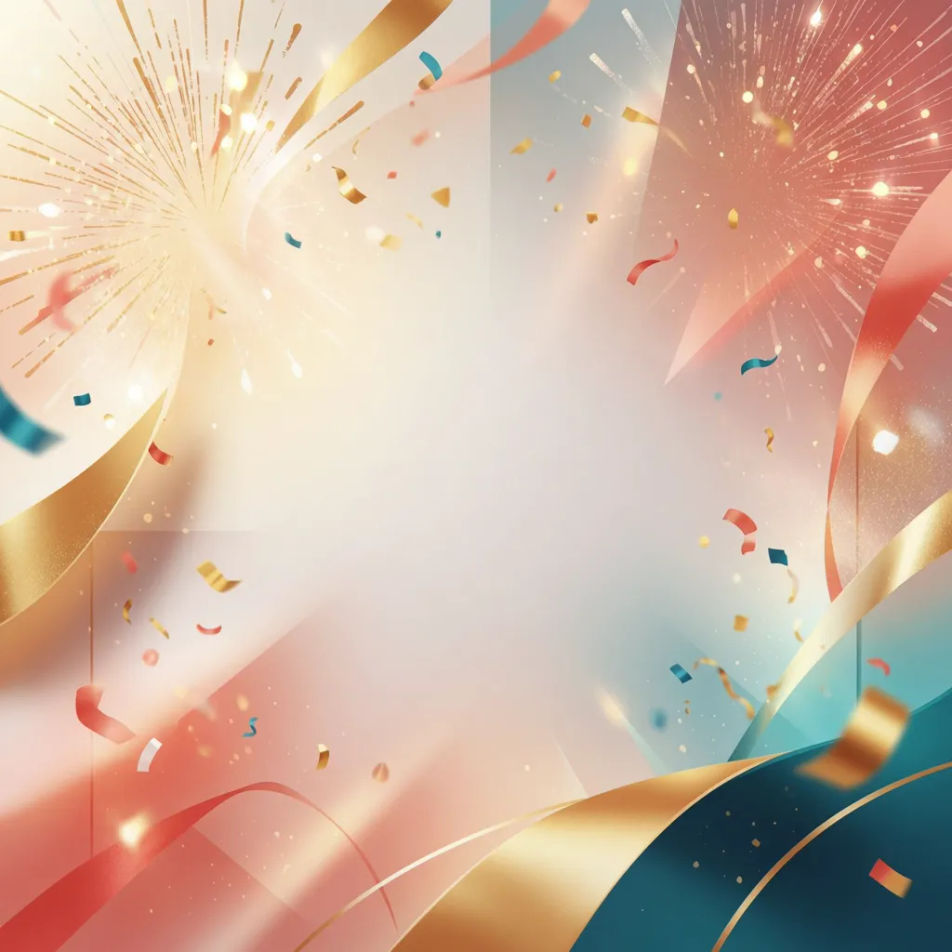 Social announcement post