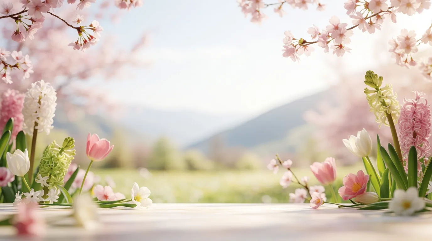 Greeting banner backdrop