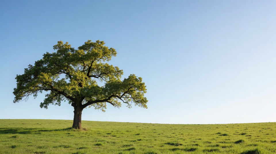 Offene Feldlandschaft